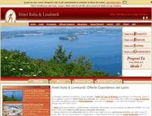 Tablet Screenshot of lombardihotels.com